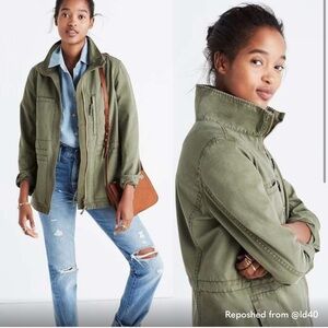 Madewell Military Fleet Jacket